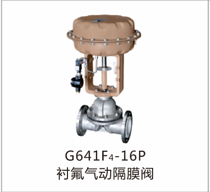 G641F4-16P衬氟气动隔膜阀